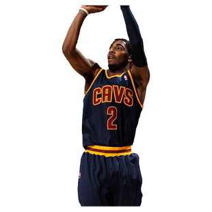 Mitchell&Ness-NBA正品骑士队欧文复古球衣11/12赛季SW篮球服