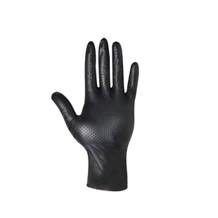 10g特厚一次性手套丁腈橡胶钻石纹防滑耐磨耐油工业汽修户外作业