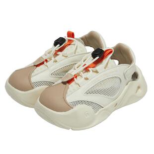 基诺浦机能鞋夏跃步鞋男女宝宝鞋锁扣绑缚踏浪沙滩凉鞋GY1580