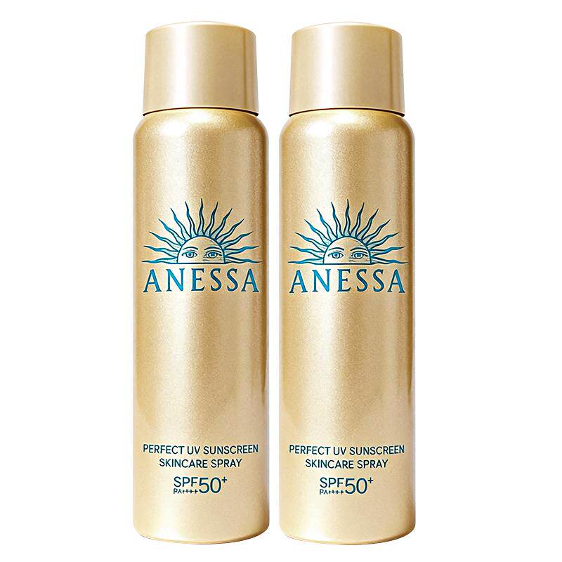 【下拉领淘金币更优惠】ANESSA安热沙防晒喷雾60g*2瓶防紫外线