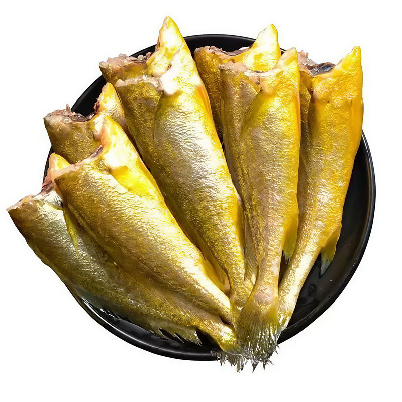 去头小黄花鱼冷冻黄鱼油炸顺丰