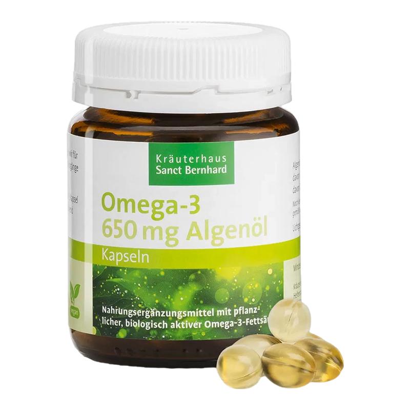 藻油Omega-3胶囊植物活性脂肪酸