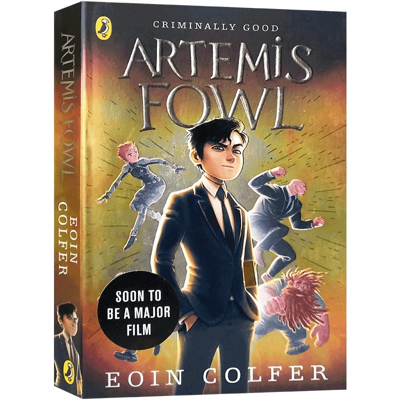 预售阿特米斯奇幻历险1:精灵的赎金Artemis Fowl 英文原版青少年冒险奇幻幻想冒险故事小说9-12岁 欧因科弗Eoin Colfer正版进口