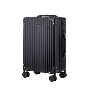 ELLE法国轻奢行李箱拉链款旅行箱小型登机箱时尚潮流拉杆箱大容量