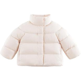 【商场同款】马克珍妮女童三防加厚羽绒服儿童面包服冬装241605