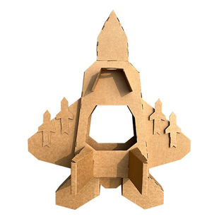 纸箱飞机可穿歼20F22战斗机纸皮板壳儿童手工diy制作玩具涂色模型