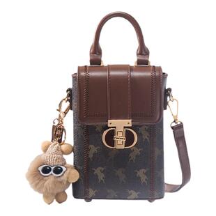 香港代购手机包女斜挎2026春新款七夕礼物包包迷你小挎包真皮女包