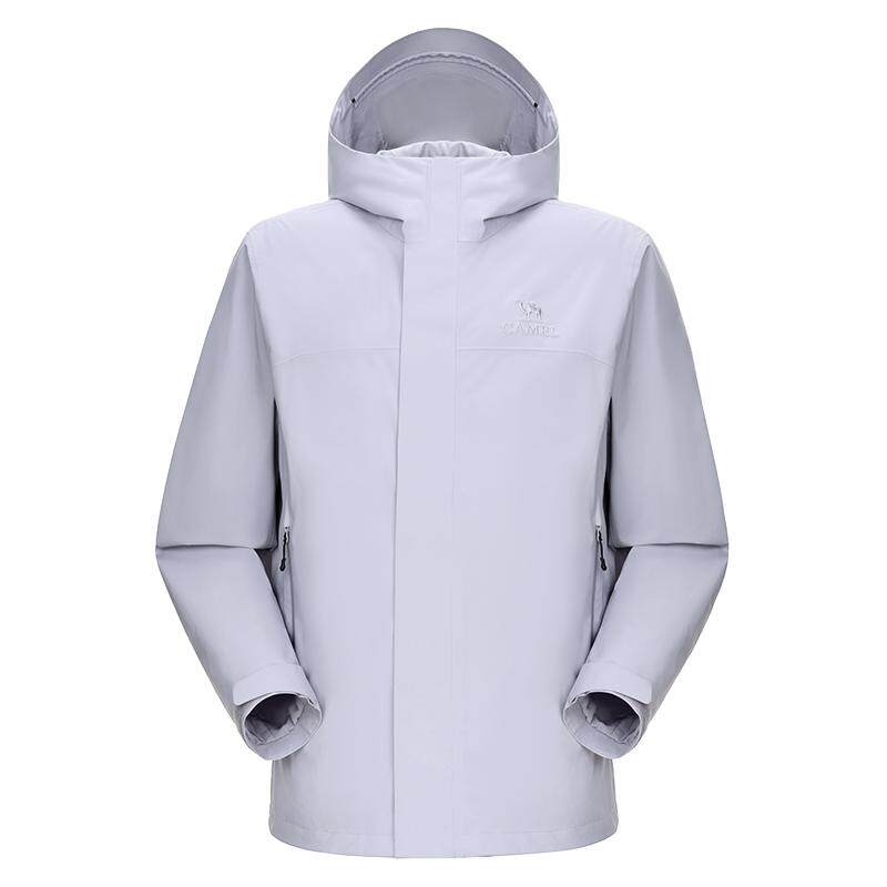 骆驼巅峰系列2.0冲锋衣三合一金标P棉服内胆高海拔防风防水外套男