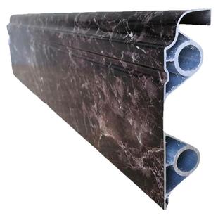 恒尔暖双水道踢脚线暖气片不扬尘不熏墙隐形供暖踢脚板采暖散热器