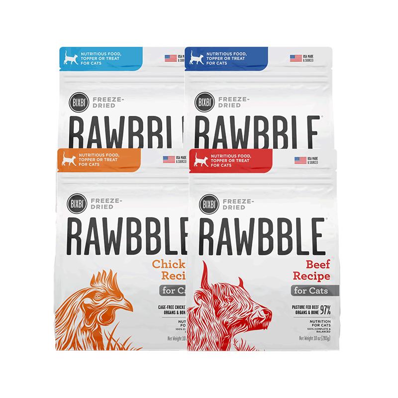 【自营】BIXBI毕克比冻干猫粮99g/283g成幼猫营养纯鲜肉主食冻干