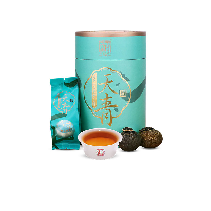 白沙溪湖南安化黑茶正品天马产区新会陈皮天尖天马产区小青柑200g