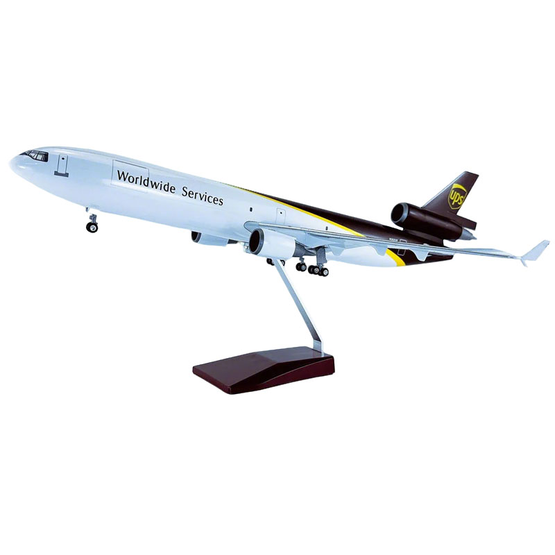 飞机模型麦道MD-11UPS货机航空航模玩具收藏摆件送朋友男孩子礼物
