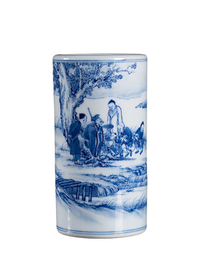 中式传统陶瓷景德镇卧室手工手绘