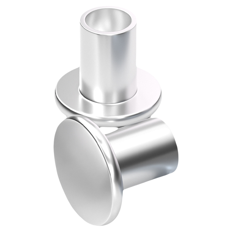 GB875 铝柳钉平头半空心铆钉 扁平头空心中空芯M2M2.5M3M4M5M6M8