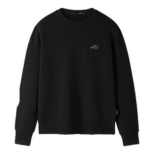 HLA/海澜之家山不在高系列25秋季新珠地刺绣远红外柔软卫衣上衣男