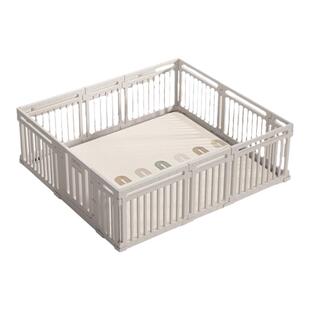 贝易儿童游戏围栏爬爬垫防护栅栏宝宝地上学步婴儿爬行垫室内家用