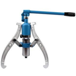 液压拉马三爪万用拔轮器轴承拆卸工具工业级拉码50吨10t取出器 角