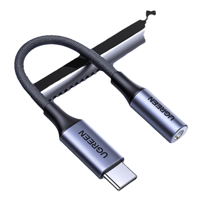 绿联耳机转换头typec转接头