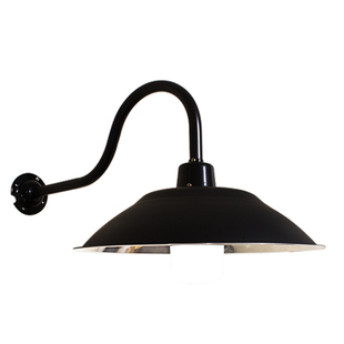 户外灯罩工矿灯防水马路弯灯罩LED弯杆灯门头壁灯室外庭院照明灯