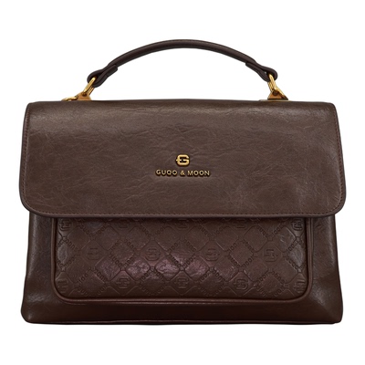 邮差包香港古乔百搭时尚大容量斜挎手提女包复古港风单肩斜挎