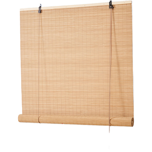 定制竹帘窗帘卷帘家用阳台遮阳帘民宿办公隔断竹帘子日式竹帘卷帘