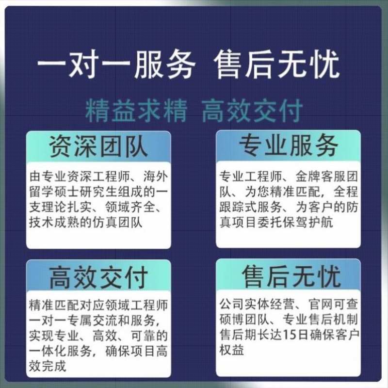 ansys问题解决comsol建模abaqus答疑CAE有限元分析fluent流体彷真