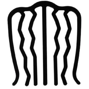 懒人盘发固定神器2025新款u型夹发簪子四齿插梳发钗u形夹丸子头女