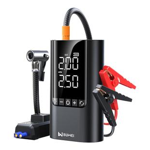 埠威BUWEI汽车应急启动电源充气泵一体机车载搭电宝电瓶搭电神器