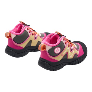 暇步士儿童运动鞋女童鞋子冬季新款软底登山女孩防滑加绒保暖棉鞋