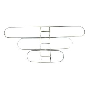 不锈钢尘推架尘推头铁架子排拖布架平板拖把布头支架40/60/110cm