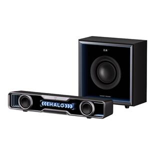 漫步者Halo Soundbar Max电脑音响低音炮音箱电竞桌面台式游戏RGB