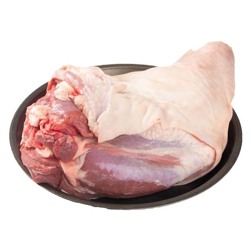 现杀农家散养带皮山羊腿带皮羊肉