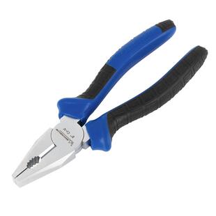 米其林铬钒钢6/8英寸钢丝钳老虎钳尖嘴钳斜口钳断线钳子五金工具