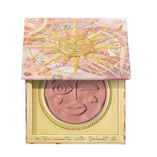 谁能拒绝丑萌的大脸腮黑！Girlcult福娃黑腮红fuwa蜜桃杏色晒红女