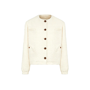 J1M5买手店 BLAZE MILANO 25秋冬 米色修身短夹克 设计师品牌