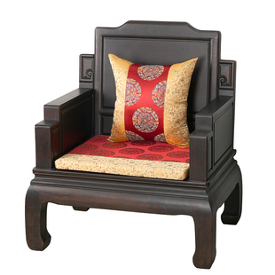 红木沙发坐垫新中式沙发垫套实木家具椅子防滑海绵垫子罗汉床定制