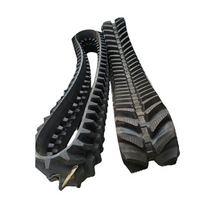 久保田石川岛犀牛加藤18立派R325微挖掘小钩机橡胶履带胶链条皮轮