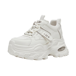 HR赫莲娜老爹鞋2026春季新款女鞋厚底小个子内增高运动休闲小白鞋