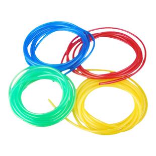 P牌滴定管水族海缸元素滴定泵软管内3外径5mm红黄蓝绿色半透明管