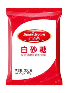百钻优质白砂糖冲饮调味烘焙原料