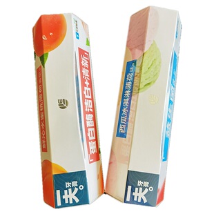 Eaff一夫牙膏清新口气美白去渍维C护龈120g水蜜桃+170g西瓜冰淇淋