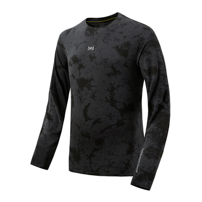 SN扎染美利奴羊毛长袖T恤