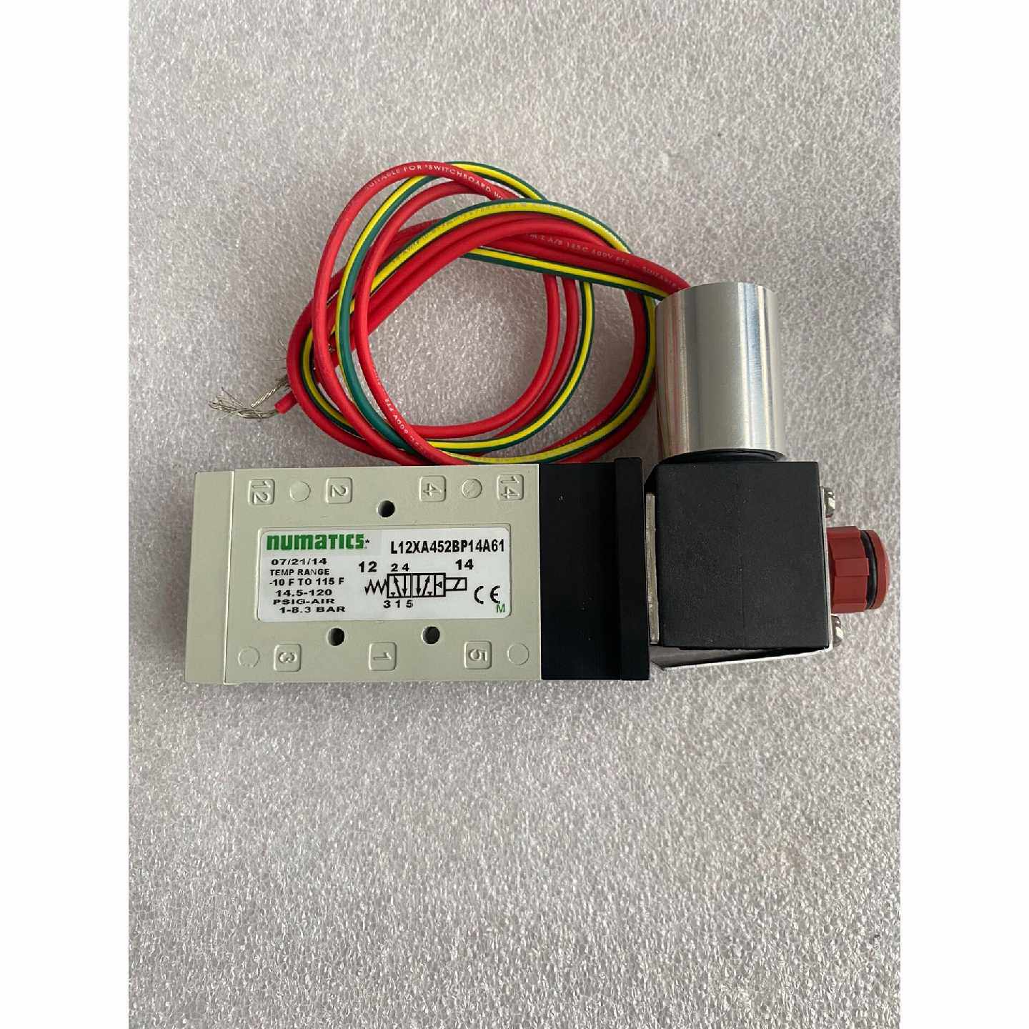议价NUMATICS电磁阀L12XA452BP14A61 L23