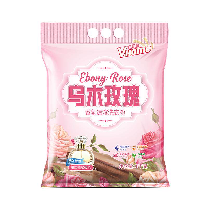 威虹柔乌木玫瑰洗衣粉8斤