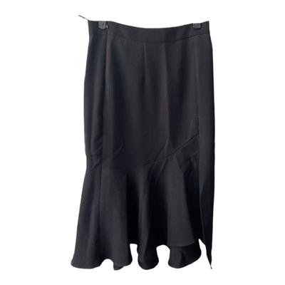 Lovete不规则半身裙褶皱通勤