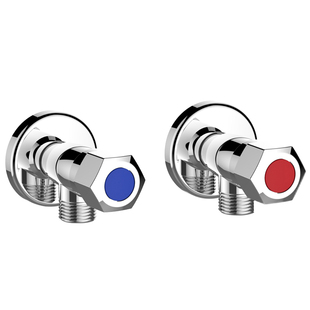 科勒角阀马桶止水阀25460龙头冷热水三角阀热水器加厚加长4分配件