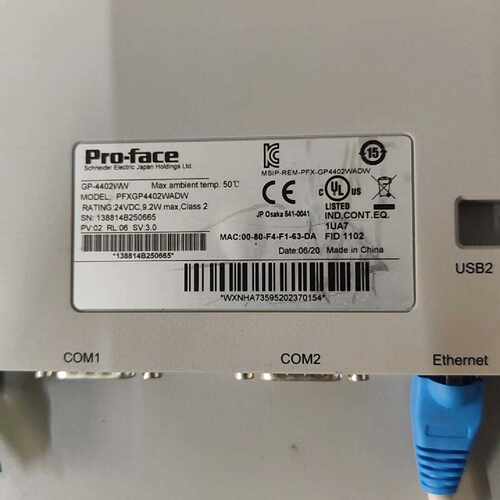 询价-Pro-face触摸屏 GP-4402WW，型号PFXGP4