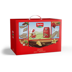 Loacker莱家进口威化饼干巧克力休闲小零食大礼包礼盒新年货礼物