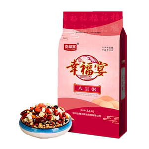 热卖八宝粥米五谷杂粮腊八粥无蔗糖孕妇营养粥主食粥早餐粥红豆黑