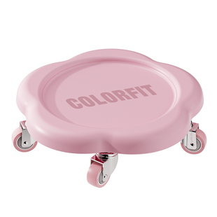 COLORFIT万向轮健腹盘滑盘健身静音腹肌男女家用健身收腹核心力量